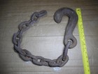 20   Vtg antique Huge Rustic American Chain Co Massive Large Hook Nautical Barn