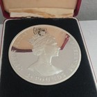 Falkland Islands 25 Pounds 1985 Silver  925 Commemorative Coin W  Case-150 Grams