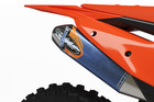 Fmf Exhaust Factory 4 1 Decals   chrome orange   2 Pack