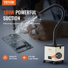 Vevor 100w Soldering Fume Smoke Extractor 3-stage Filters 240m   h Air Flow