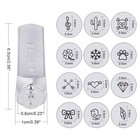 12 Pack  6mm 1 4   Metal Punch Stamp  Nature Theme Design Stamps Metal Stampi   