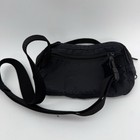 Small Fjallraven Kanken Hip Pack Waist Bag Zipper Adjustable Crossbody Black