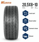 Set Of 4 20 5x8-10 Trailer Tires 10pr Load Range E 20 5x8 0-10 205 65-10 Cargo