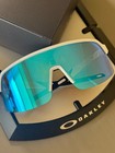 Oakley Sutro Lite Matte Poseidon Oo9463 White Frame W  Prizm Blue Lens