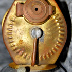 Antique Justrite Carbide Miner   s Lamp     Brass   Nickel     Usa In Great Condition 