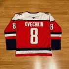 Washington Capitals Red Ovechkin Alternate Jersey Stitched Men   s Sizes