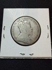 1910 King George Sterling Canada Silver 50 Cents Coin Half Dollar 92  