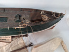 Antique Ship Model  Hand Made In 1920  For Restoration