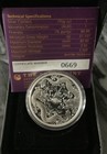 2020p Australia Double Dragons  1 Silver 1 Oz With Box   Coa