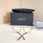 Yohji Yamamoto Eyeglasses Gold Metal Frame Clear Lenses Designer Japan