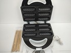 Smart Planet Cdm-1 Carnival Corn Dog Maker Appliance W Sticks Manual Recipe Book