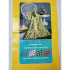 Vintage Bucilla Wildflower Afghan Kit 7744 Buttercup Wool Loom Flower Daisy Diy