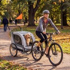 Giantex 2 In 1 Dog Bike Trailer And Pet Stroller For Large Dogs Foldable 176 Lbs