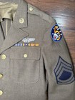Wwii Us Air Corps Air Gunner Uniform   Distinguished Flying Cross Recipient 