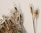 Lot Of 50 Vintage Neon Glow Indicator Lamp Bulb Ne 2h 100-220v With Resistor