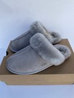 New In Box Women s 100  Ugg Brand Soft Scuffette Ii Slippers Shoes Sand 1106872