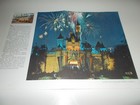Railroad Menu  -  1970 Union Pacific Rr Menu   Disneyland On Cover