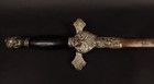 Knights Of Columbus Ceremonial Sword Engraved Blade With Sheath