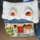 Vintage Christmas Tree Ceramic Mold House Village Light Up Holiday 6   