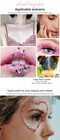 Glitter Gel Set 6pcs Sequins Face Eyeshadow Festival Party