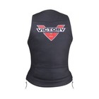 Victory Motorcycle New Oem Women s Leather Borderland Vest  Medium  286373603