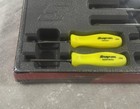 New Snap-on 7 Piece Hi-viz Yellow Hard Handle Screwdriver Set Sddx70ahv