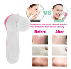 Facial Cleansing Brush Waterproof Face Spin Cleaning 5 Heads