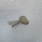 Vtg Reproduction Clockwork Tin Toy Racing Car Ms 447   Box - Works-no Box