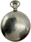 Antique 18s Philadelphia Crown Open Face Pocket Watch Case Silverode Elk