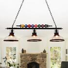 38   Hanging Pool Table Pendant Lamp Game Room Party  3-lights Billiard Lighting