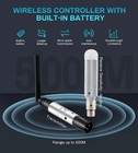 Wireless Dmx Built-in Battery  Dj 2 4g Wireless Dmx Receiver Dmx512 Transmitter