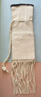 Vintage Native American Indian Beaded Deerskin Leather Tobacco Medicine Pouch