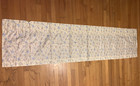 Vtg Beatrix Potter Peter Rabbit Yellow Valance curtain fabric Quiltex 
