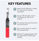 Solder-it Ultra-therm Butane Heat Gun  Cordless Refillable  mj-950 