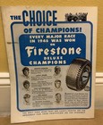 1947 Indy 500 Official Program Indianapolis Motor Speedway Auto Racing