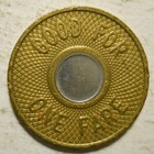 New York City Transit Authority Subway Transit Token - Ny630bi