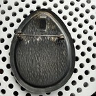 Jewish Judaica Israel Palestine Silver 925 Bezalel Style Ruth Brooch Pin