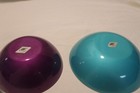 Emalox Norway Mcm 5  Purple And 6  Turquoise Bowls