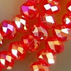 1pcs Glass Crystal Beads Rondelle Jewelry Pendant Spacer Necklace Bracelet