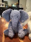 Lot Two Jellycat Plush Stuffed Animals Fuddlewuddle Elephant Bashful Cream Bunny