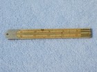 Vintage 24  A  Eyre - London Architects  Folding Rule - German Silver Trim