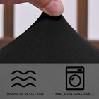 6pcs Washable Seat Covers For Dining Room Chairs  Stretch Chair Seat Covers