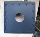 Original Sinar Switzerland Metal F   P Fit Lens Board   1 5  38 4mm Hole