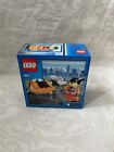 New Lego City Set 5611 Worker Minifigure W minifig Shovel Trash Bin Garbage Can
