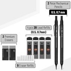- Metal Mechanical Pencil Set  2 Sizes  0 5   0 7mm  Mechanical Pencils  Sketchi