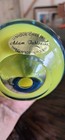 Vintage Adam Jablonski Teardrop Paperweight Poland 6 1 2    Canary Yellow And Blue