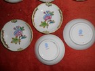 Vintage Herend Hungary Queen Victoria 3 1 2  Plate