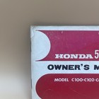 Oem Honda Cub C100 C102 C65 Cm91 Owners Factory Manual Booklet 50 65 90