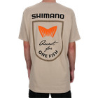 Shimano Quest Tee Color - Tan Size - Xl  sh-1fishsst-xl-tn  Fishing