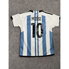 Adidas Aeroready Jersey Kids 28 White Blue Lionel Messi Argentine Football  10
